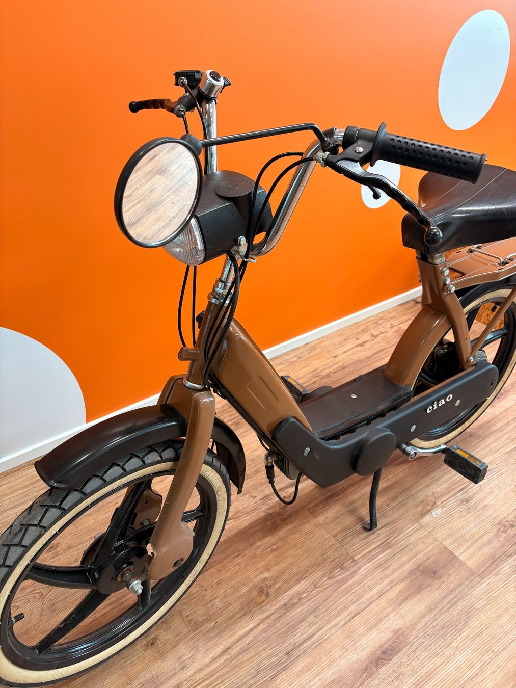 Piaggio Mofas: Piaggio Ciao C7ER Töffli (braun) – Defekt aus Zug von Ricardo 7
