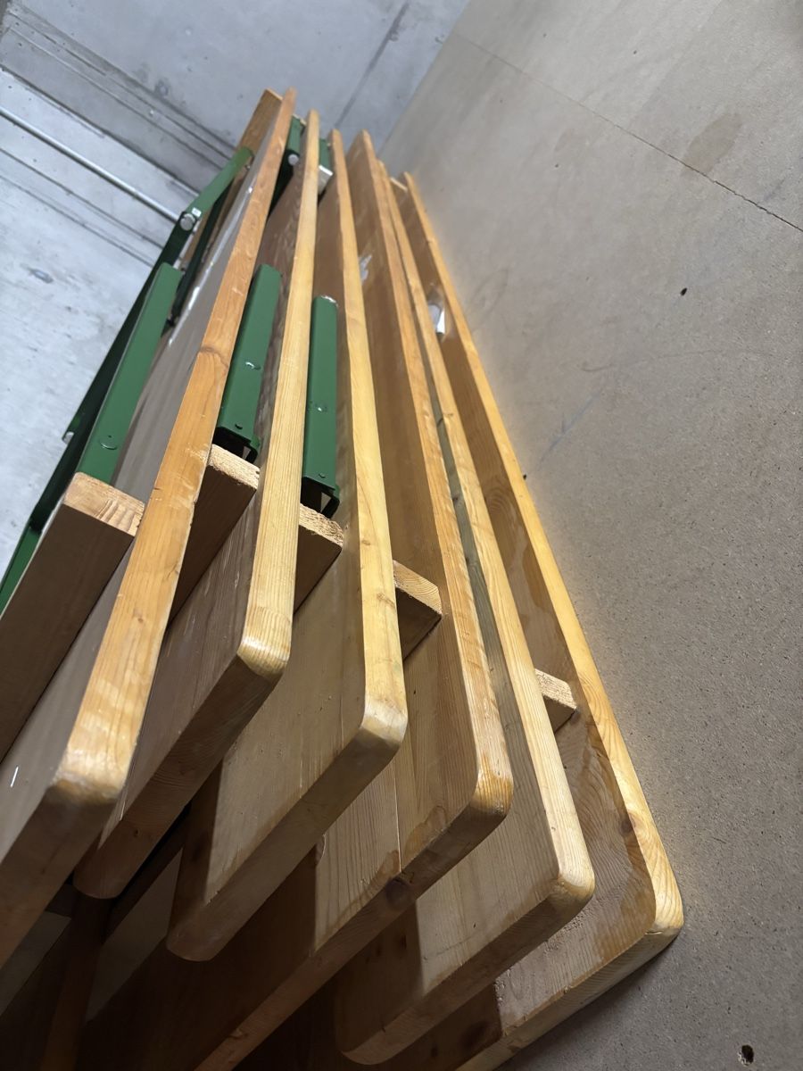 Set di tavolo e panche: 3 Holzbankgarnituren – Nuovo (secondo la descrizione) da Stein AG venduto da gub_9ycx 2
