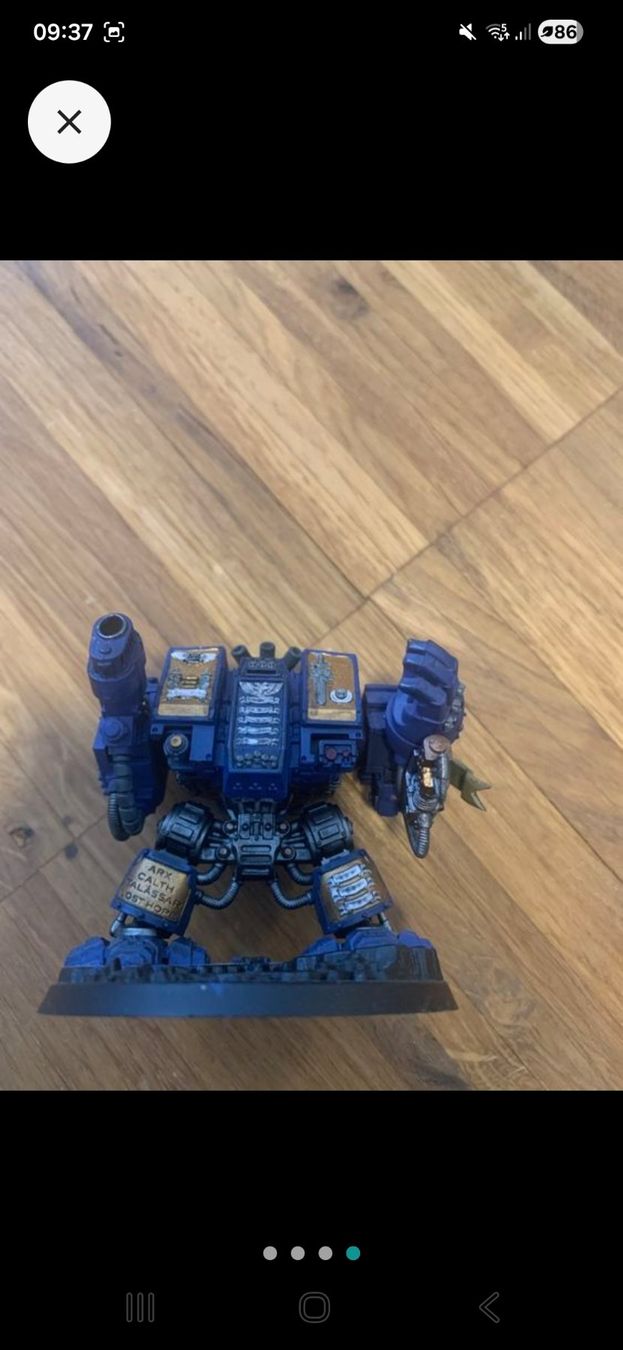 Kit di modellismo & Modellini statici: Warhammer 40k: Ehrwürdiger Cybot der Ultramarines – Usato da Rothrist venduto da Benj1990 2