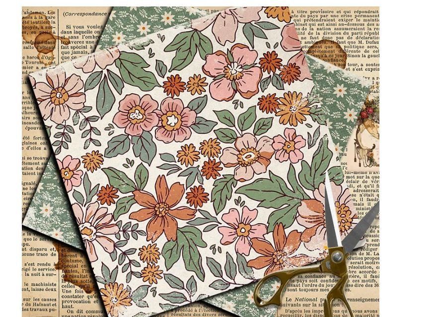 Carta: 12 Blatt Design-Papier, Bastelpapier  NEU – Nuovo e nell'imballaggio originale da Effretikon venduto da wenuss 4