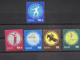 DDR 1965 Fünfkampf WM **
