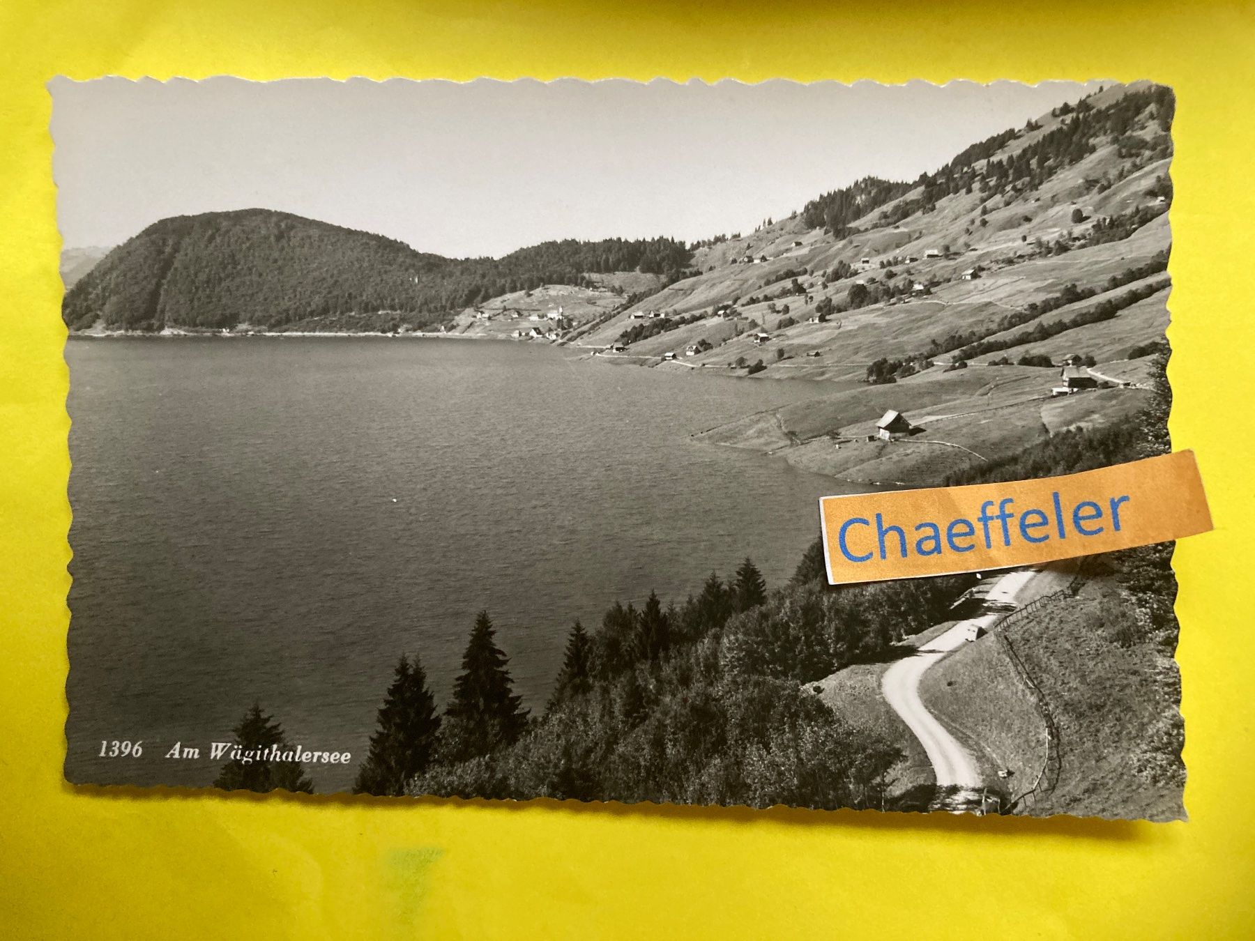 Cartoline postali: 1396 Am Wägitalersee – Usato da Zürich venduto da Chaeffeler
