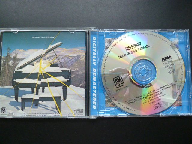 CDs: Supertramp - Even in the quitest moments ... – Gebraucht aus Au ZH von sikoku 1