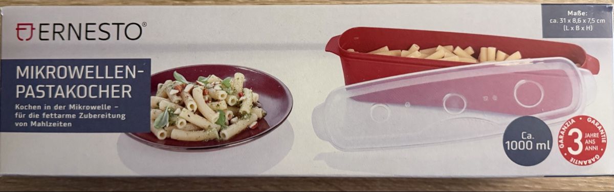Elettrodomestici da cucina: Dampfgaren mit Mikrowellen , Spaghetti mit Mikrowellen  – Nuovo (secondo la descrizione) da Bremgarten AG venduto da 2N1 5
