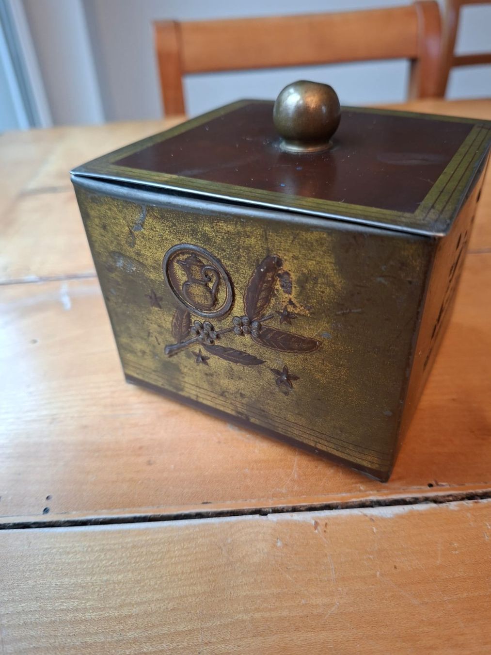 Behälter & Ähnliches: Antike Kaffeeblechdose – Gebraucht aus Trimbach von stillik 5