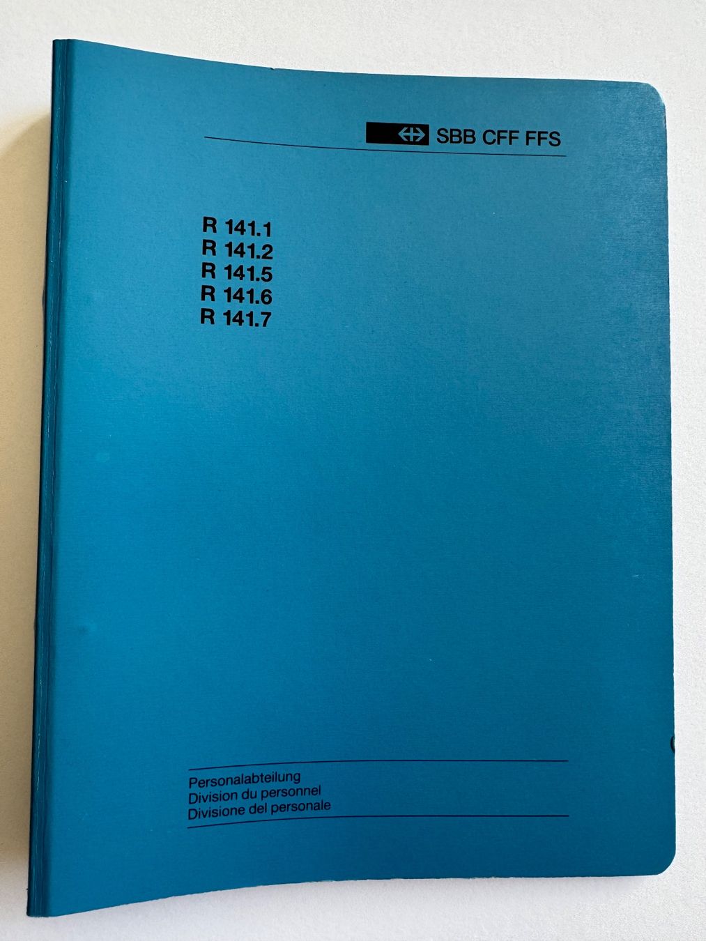 SBB/CFF/FFS Documenti: SBB CFF FFS R 141.1-7 Pensions- und Hilfskasse – Nuovo (secondo la descrizione) da Feldmeilen venduto da Allerlei3112