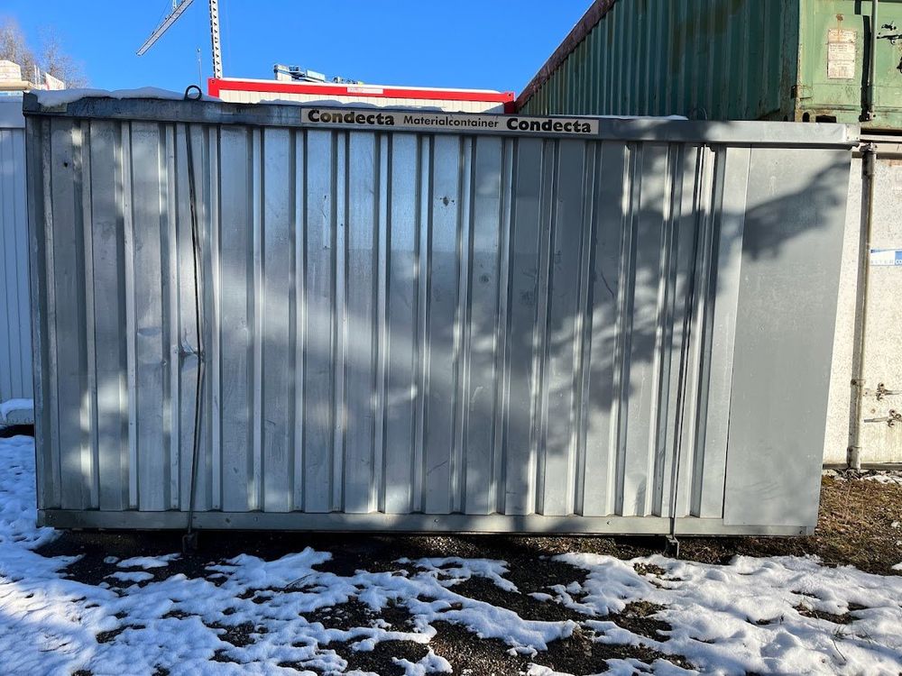 Lagercontainer Blech verzinkt Container Lager Unterstand (Gebraucht) in ...
