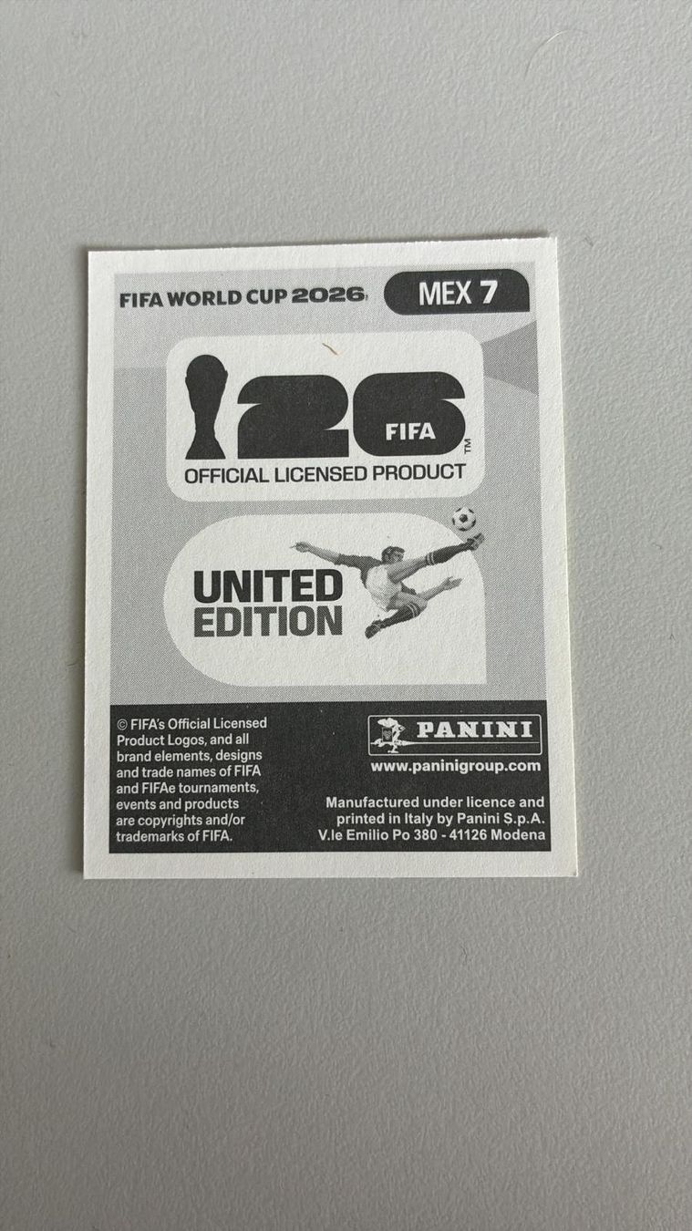 Panini Carte collezionabili: Carte panini 2026 - MEX 7 – Nuovo (secondo la descrizione) da La Neuveville venduto da Ibo2300 1