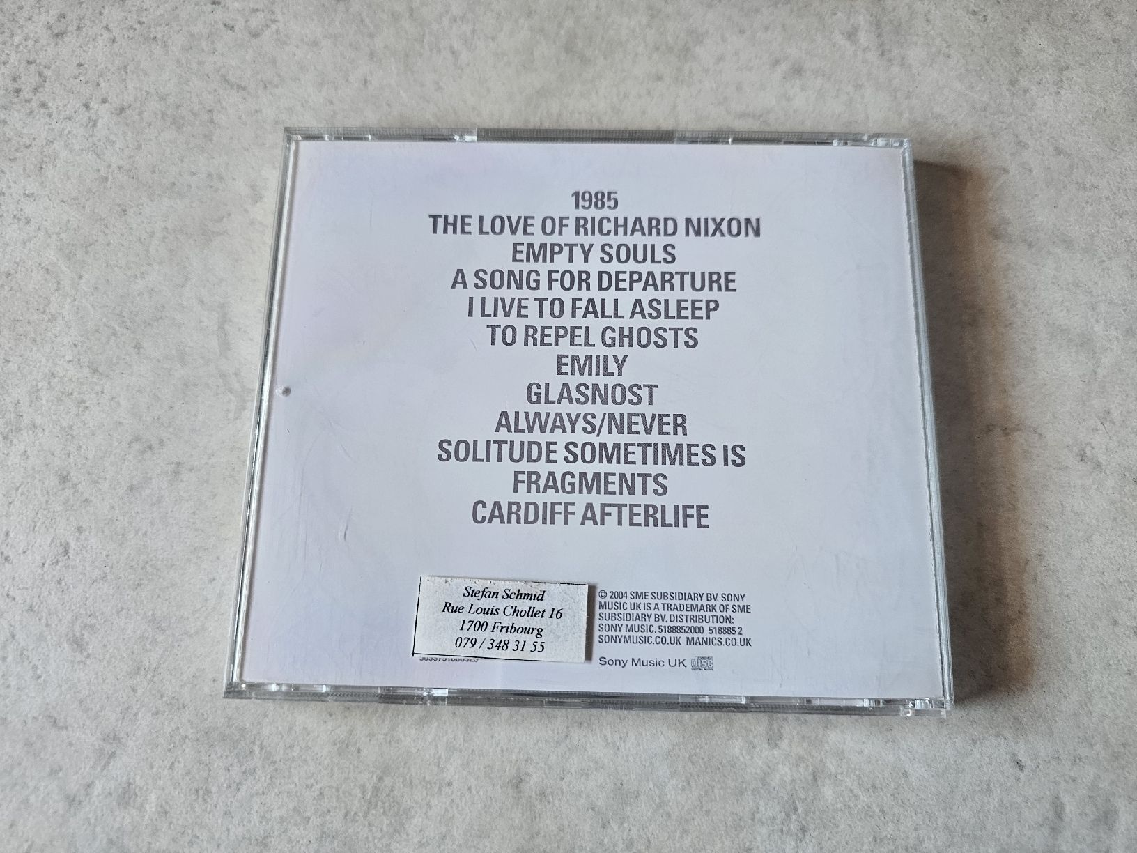 CD: Manic Street Preachers  -  Lifeblood – Usato da Schneisingen venduto da backstore24 1