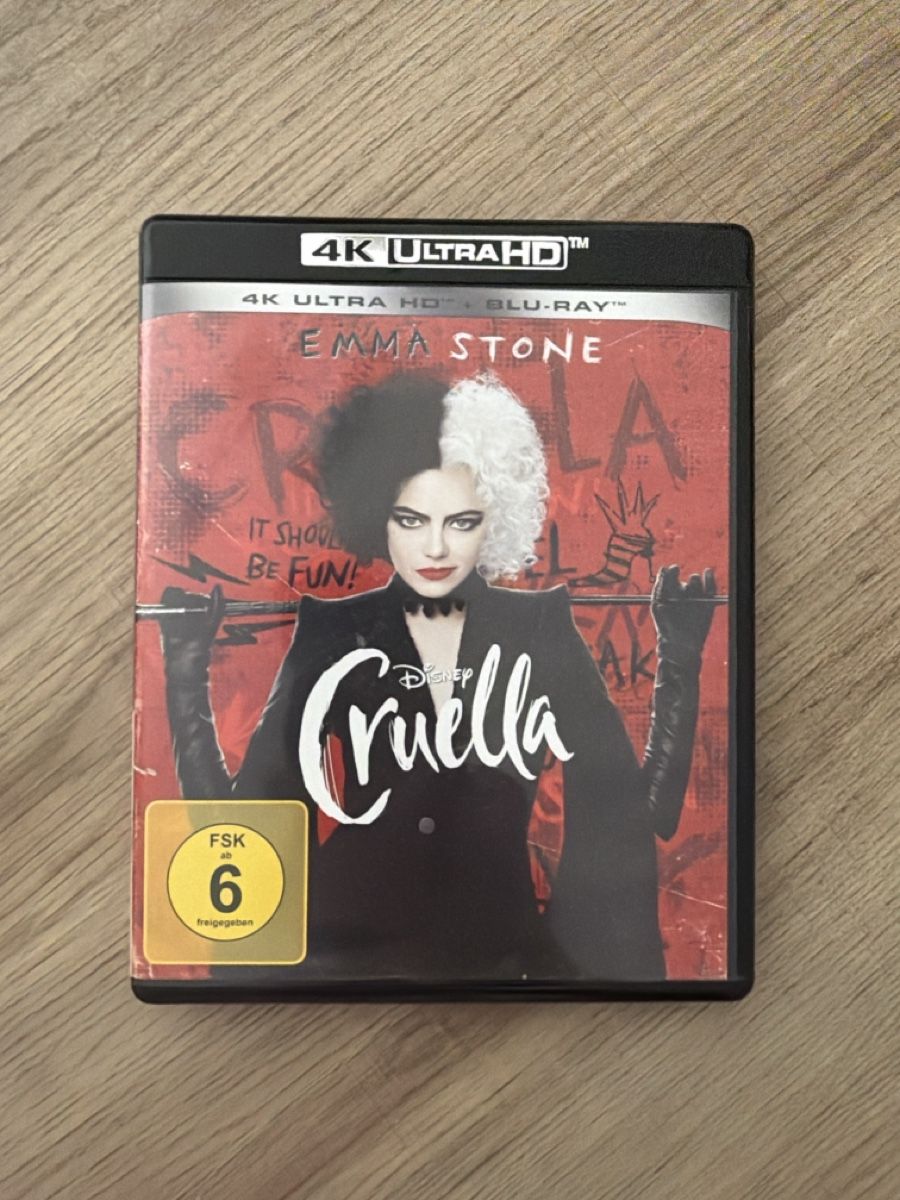 Alle DVDs: Cruella (2021) 4K UHD BluRay – Gebraucht aus Hagendorn von masterchieff