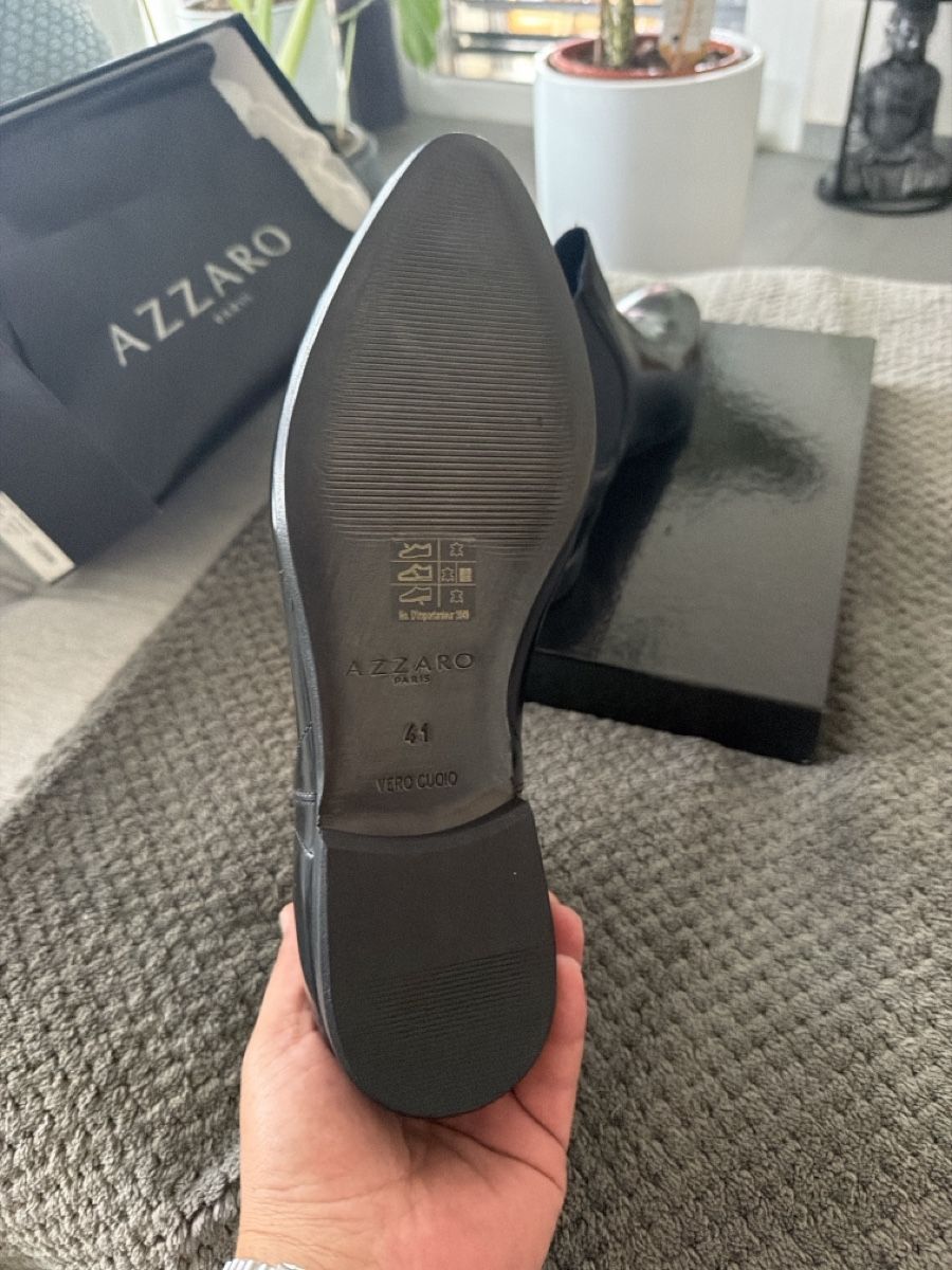 Azzaro Chaussures hommes: Bottines Azzaro cuir noir taille 41 neuves – Neuf avec emballage d'origine à Villaz-St-Pierre par nob_6wsx 3