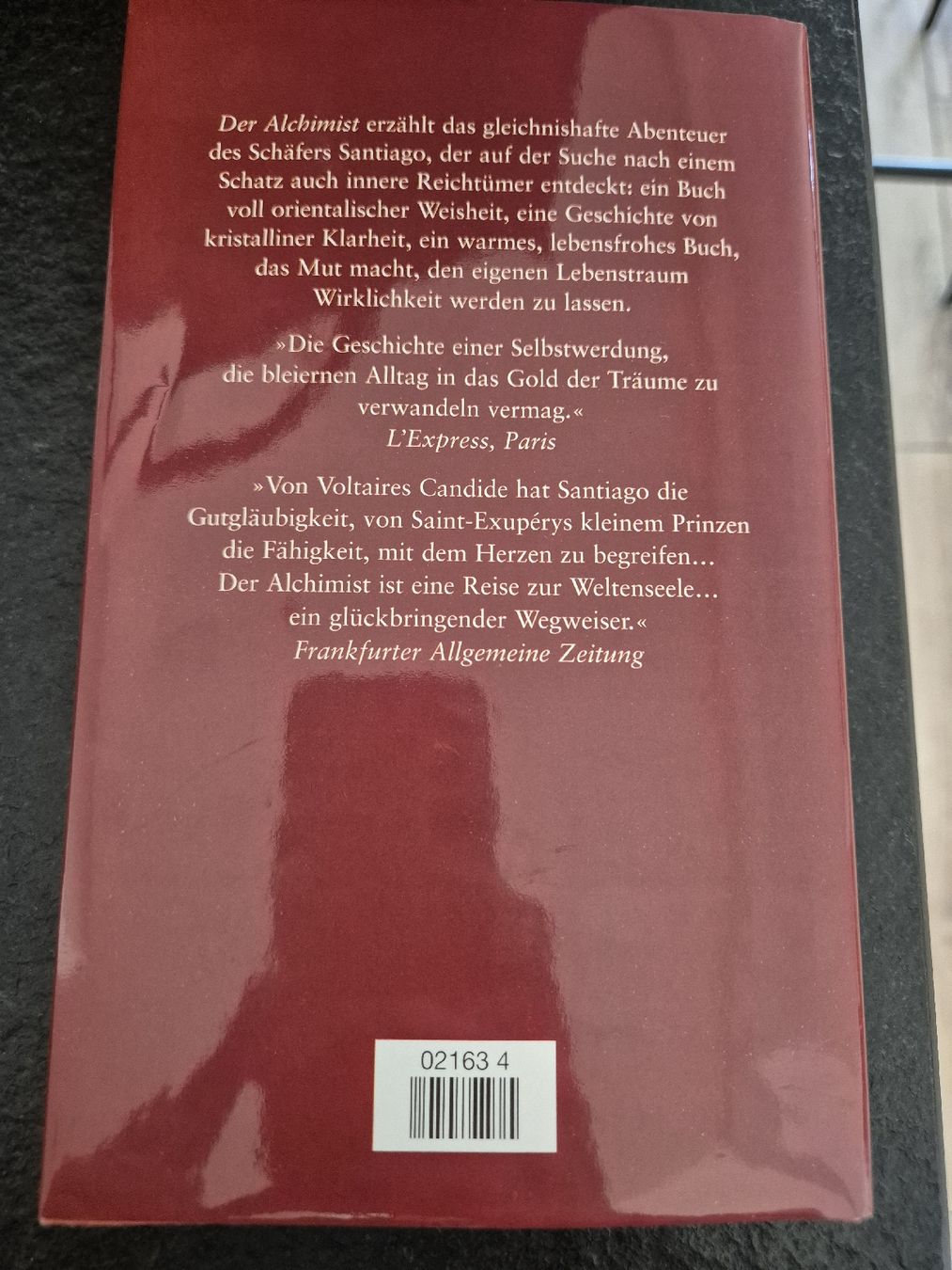 Libri: Der Alchimist Paulo Coelho Roman – Usato da Reinach BL venduto da NeuEntdeckt 1