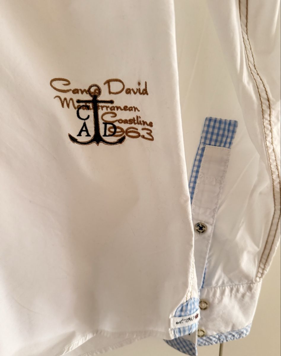 Camp David Camicie: Camp David Hemd Saint Tropez L Frankreich Herren Mann – Usato da Sursee venduto da Betlaze 3