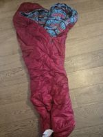 big Agnes duster 15 youth sleeping bag red