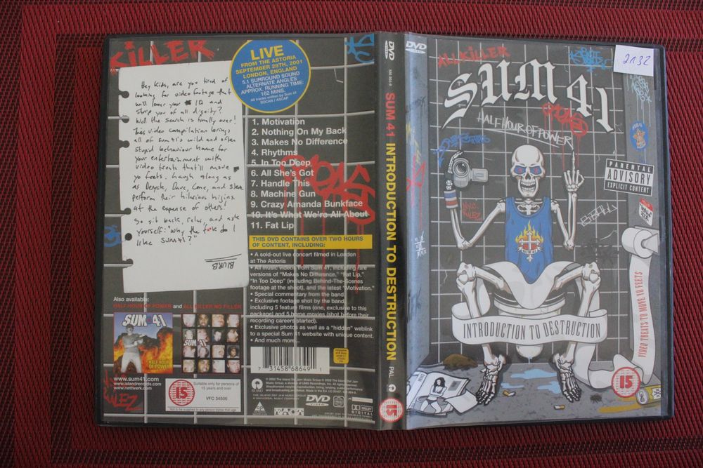 Sum 41 - Introduction To Destruction - DVD (Gebraucht) in Geroldswil ...