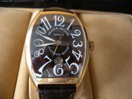 Frank Muller Tonneau Curvex, Roségold, 39 x 55 mm