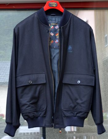 Loro Piana - Paul&Shark Wolljacke /  veste en laine L