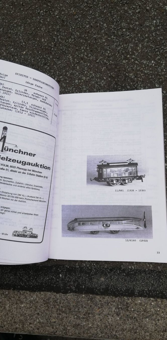 Bing Modelleisenbahnen: Schiffmann Sammlerkatalog Bing Sp0 – Gebraucht aus Thun von Matthias72 5