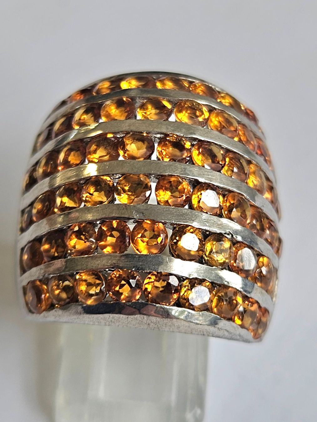 Anelli: Fingerring gelber Safir – Nuovo e nell'imballaggio originale da Zürich venduto da adriben 4