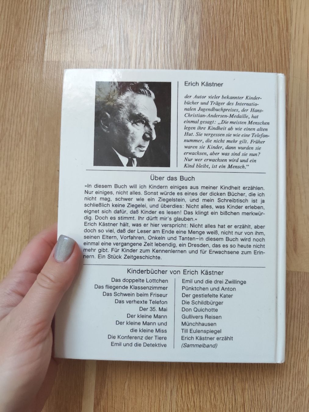Bücher: Erich Kaestner Als ich ein kleiner Junge war – Gebraucht aus Mägenwil von VintageGirly 1