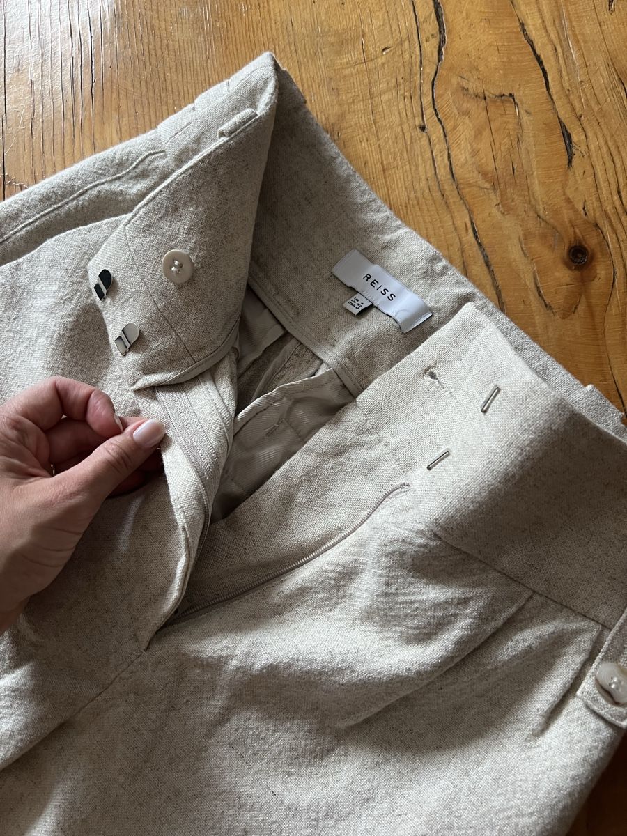 Hosen: Reiss Hose, Beige, Grösse 32 – Gebraucht aus Altstätten SG von melody- 1