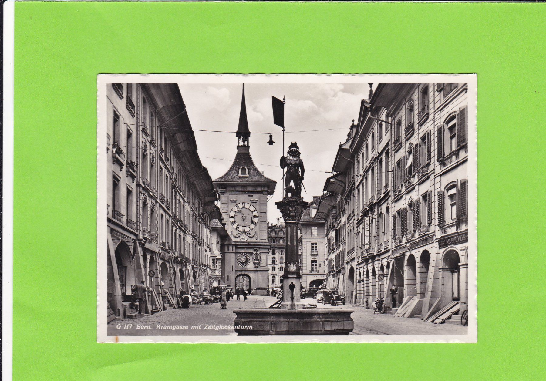 Cartoline postali: Bern-Kramgasse-belebt – Usato da St. Peterzell venduto da neckertal