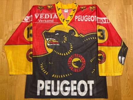 ORIGINAL SC BERN # 13 VRABEC TRIKOT SCB 1995/96 BLACKY XXL
