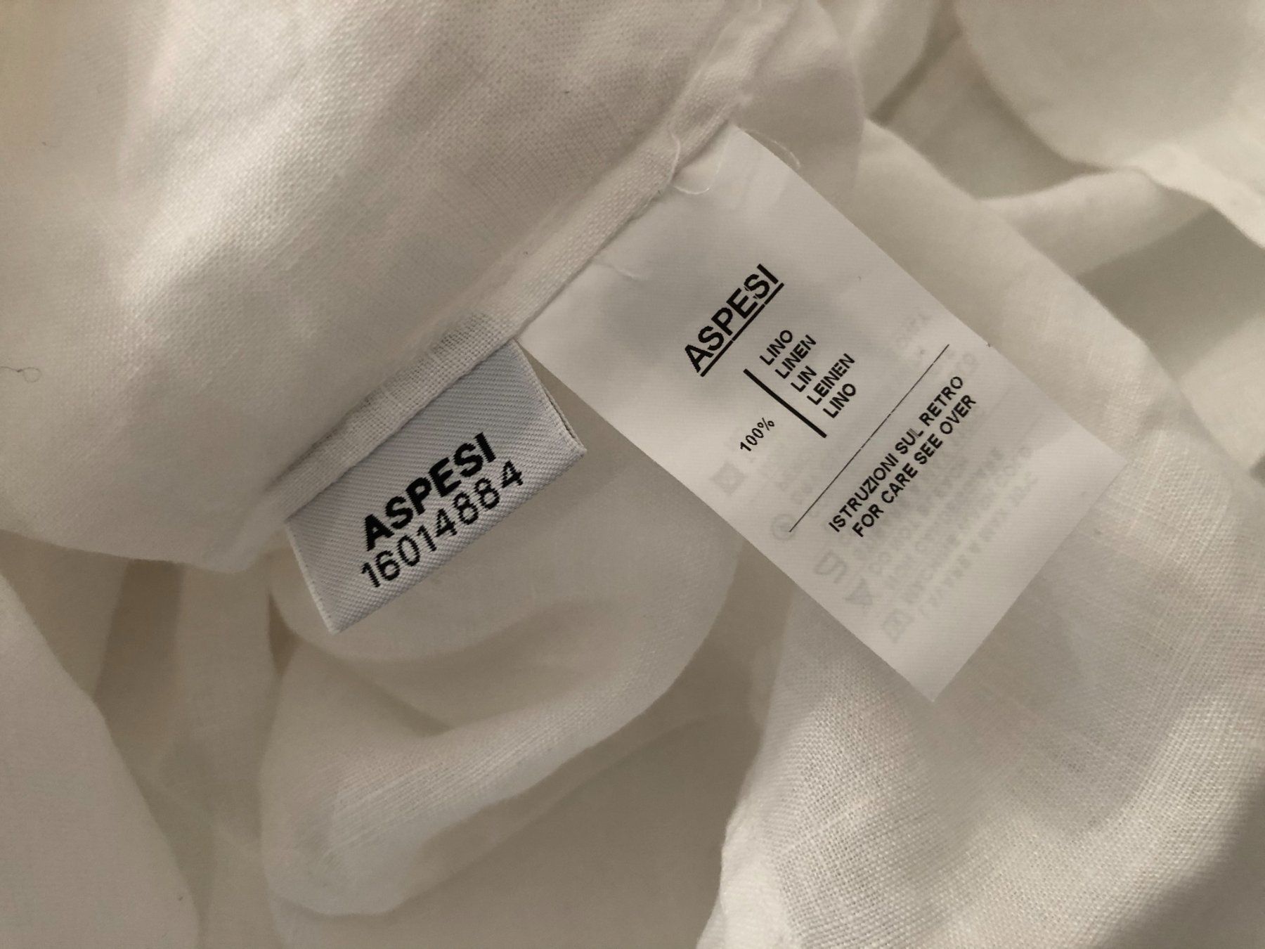 Aspesi Kleider: ASPESI Leinenkleid Leinenbluse Longbluse – Gebraucht aus Zürich von its-love 6