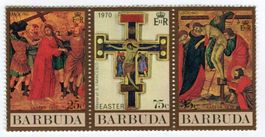 Briefmarken "Ostern". Barbuda