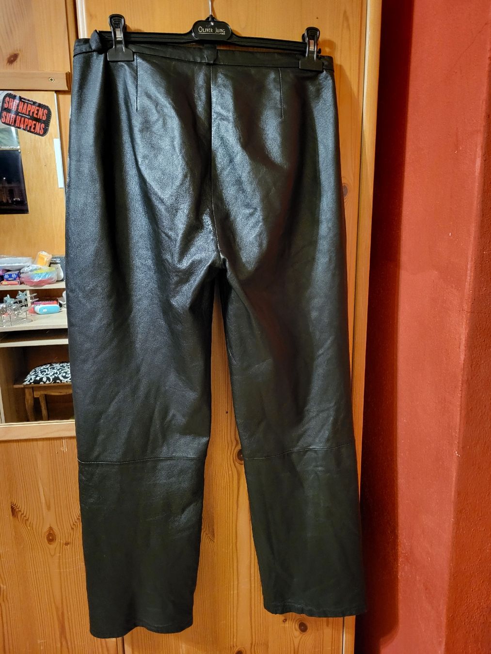 Pantaloni: Damen Lederhose gr. 42 Echt Leder – Usato da Schweizersholz venduto da fuchs06 8