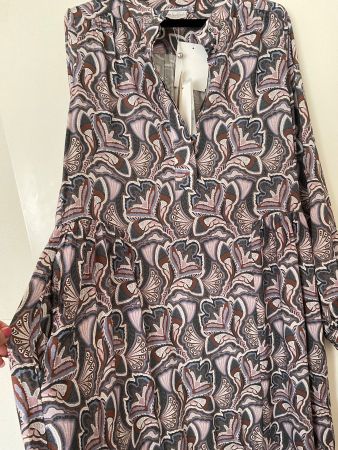 Dea Kudibal Viskose Stretch Kleid Gr S/M mauve NEU NP 250
