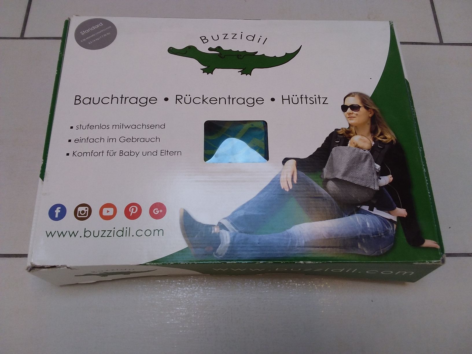 Marsupi portabebè: Buzzidil Babycomber – Usato da Ligornetto venduto da Gurzo