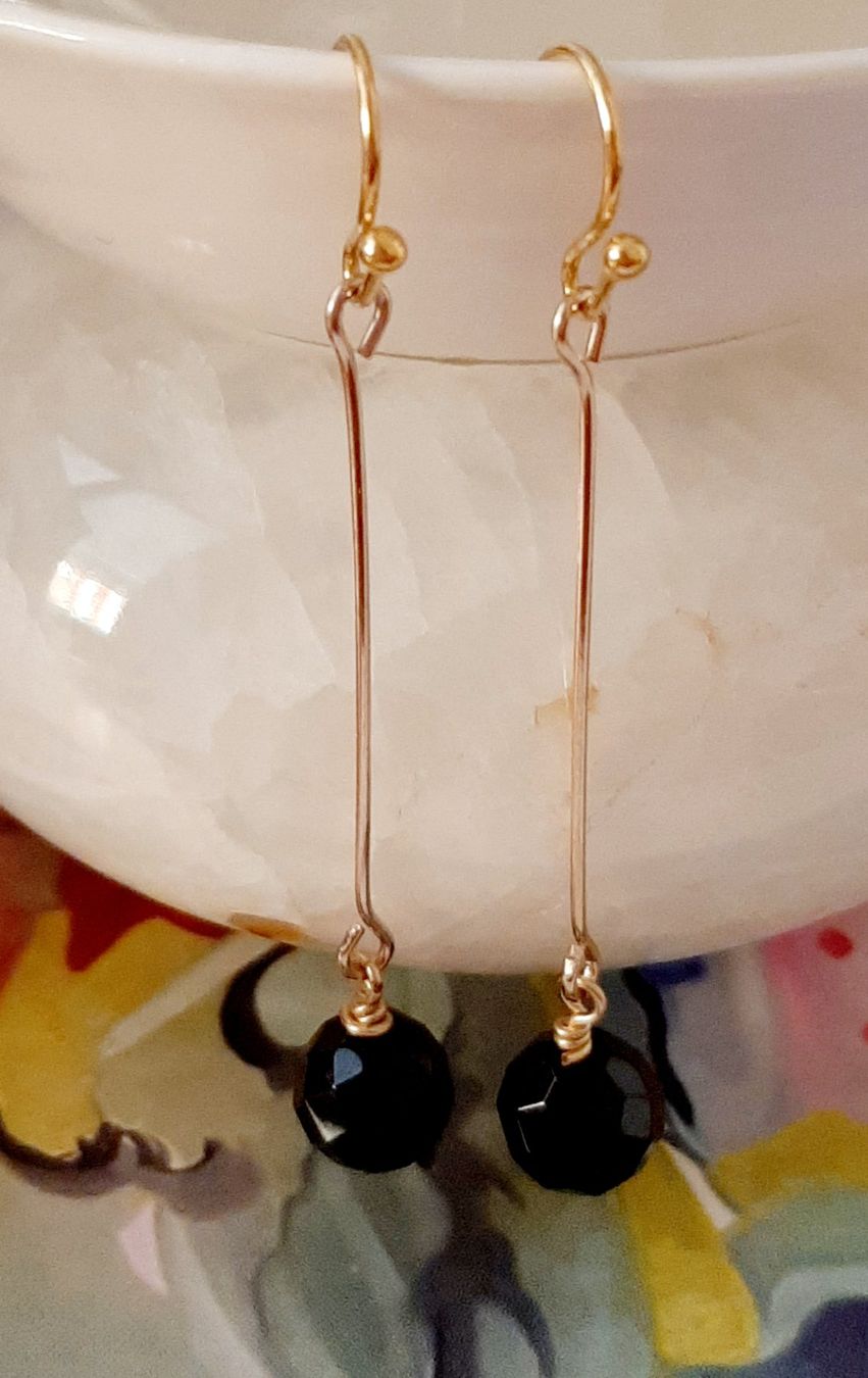 Onyx Ohrringe & -stecker: Schöner Ohrschmuck! – Neu und originalverpackt aus Allschwil von Weyli18