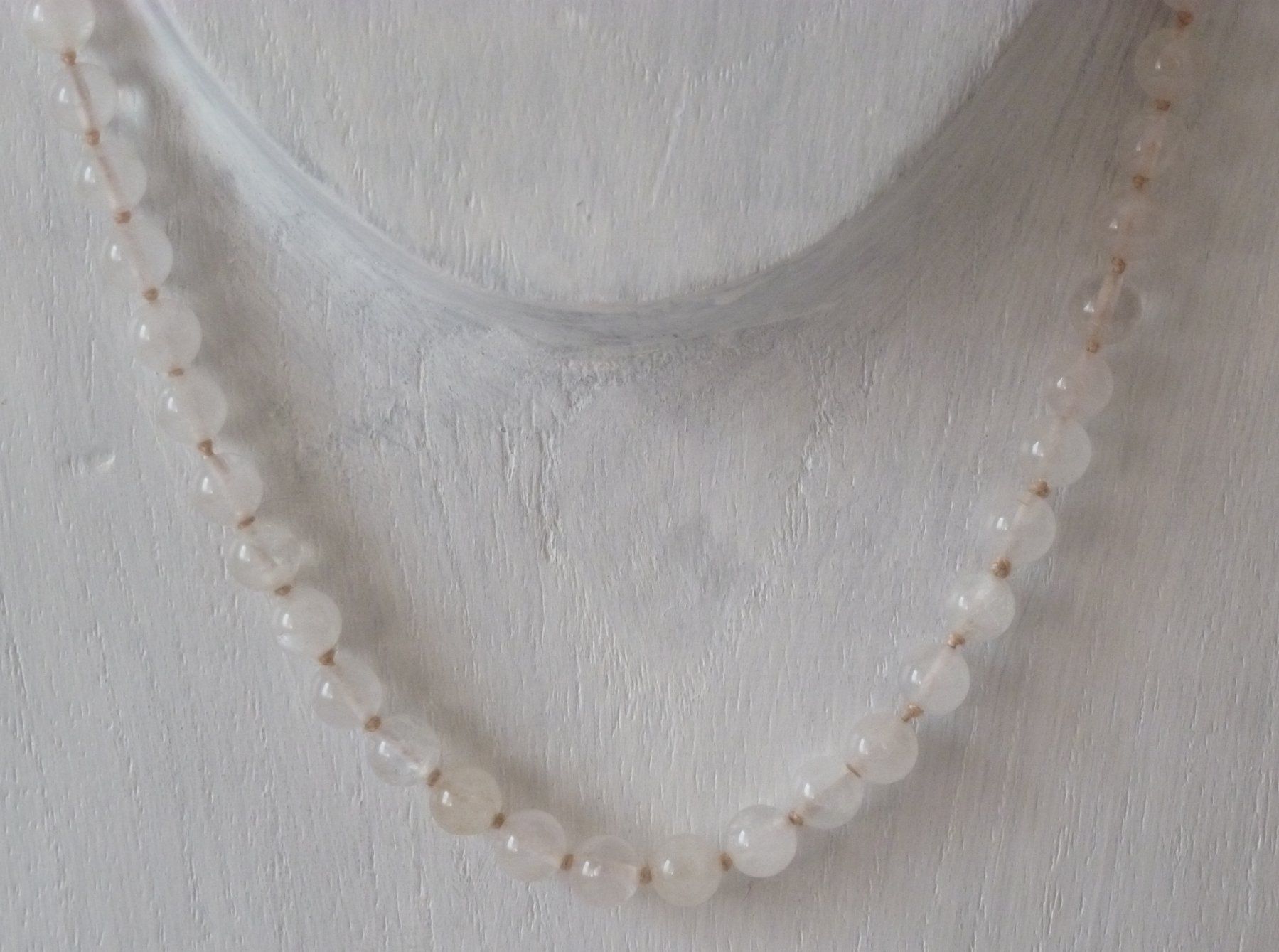 Catenine: Edelstein-Kette - Rosenquarz Nr. 4 – Nuovo e nell'imballaggio originale da Mauren venduto da Yeelen 2