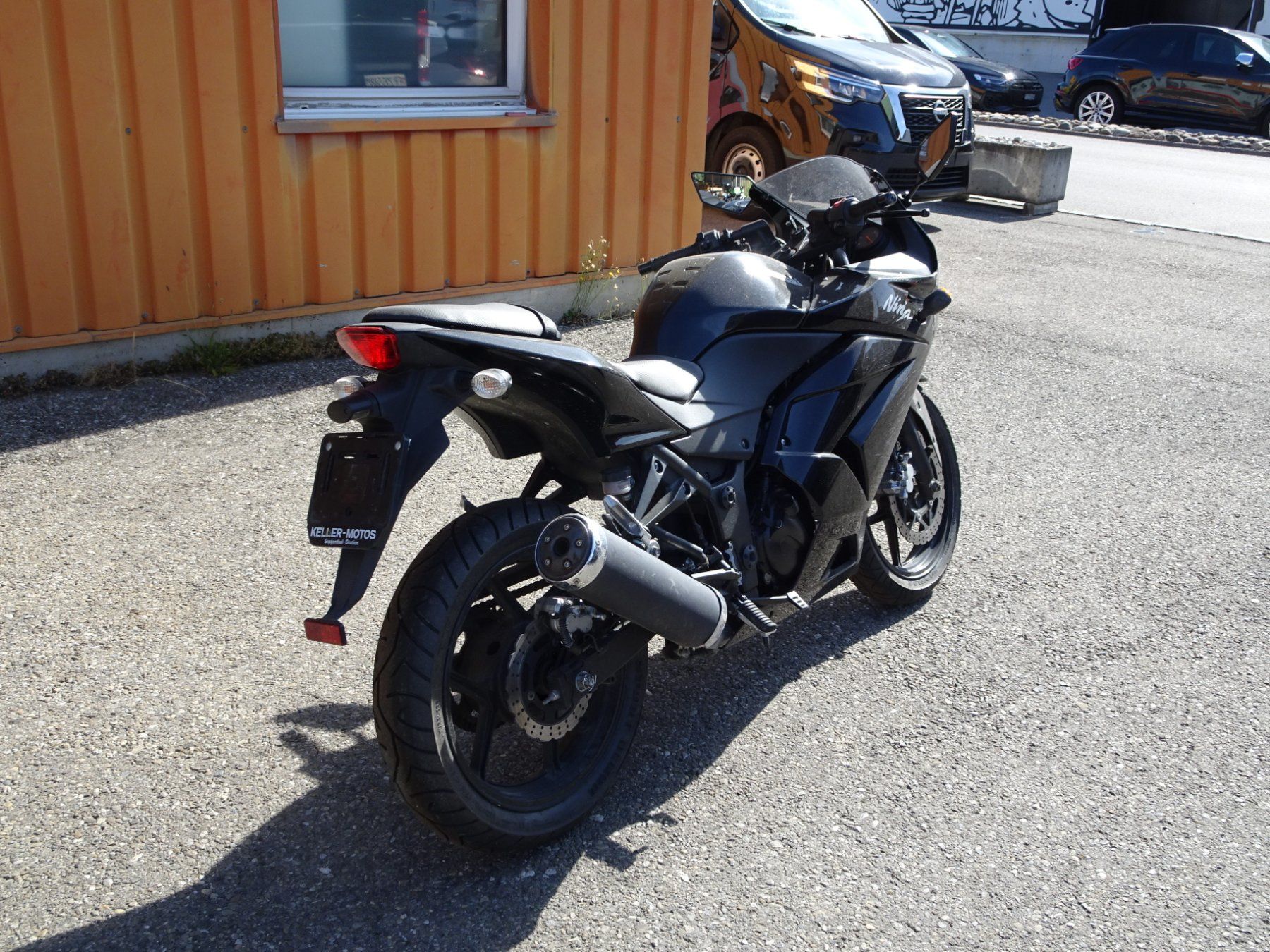 Kawasaki Strasse: Kawasaki Ninja 250 Noir – Defekt aus Sévaz von Liberty012 3