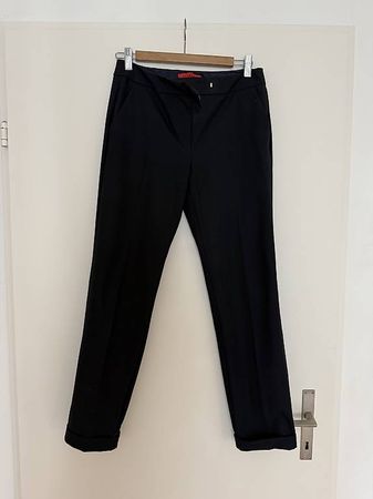MAX&Co. Stoffhose  Dunkelblau  Gr. 38