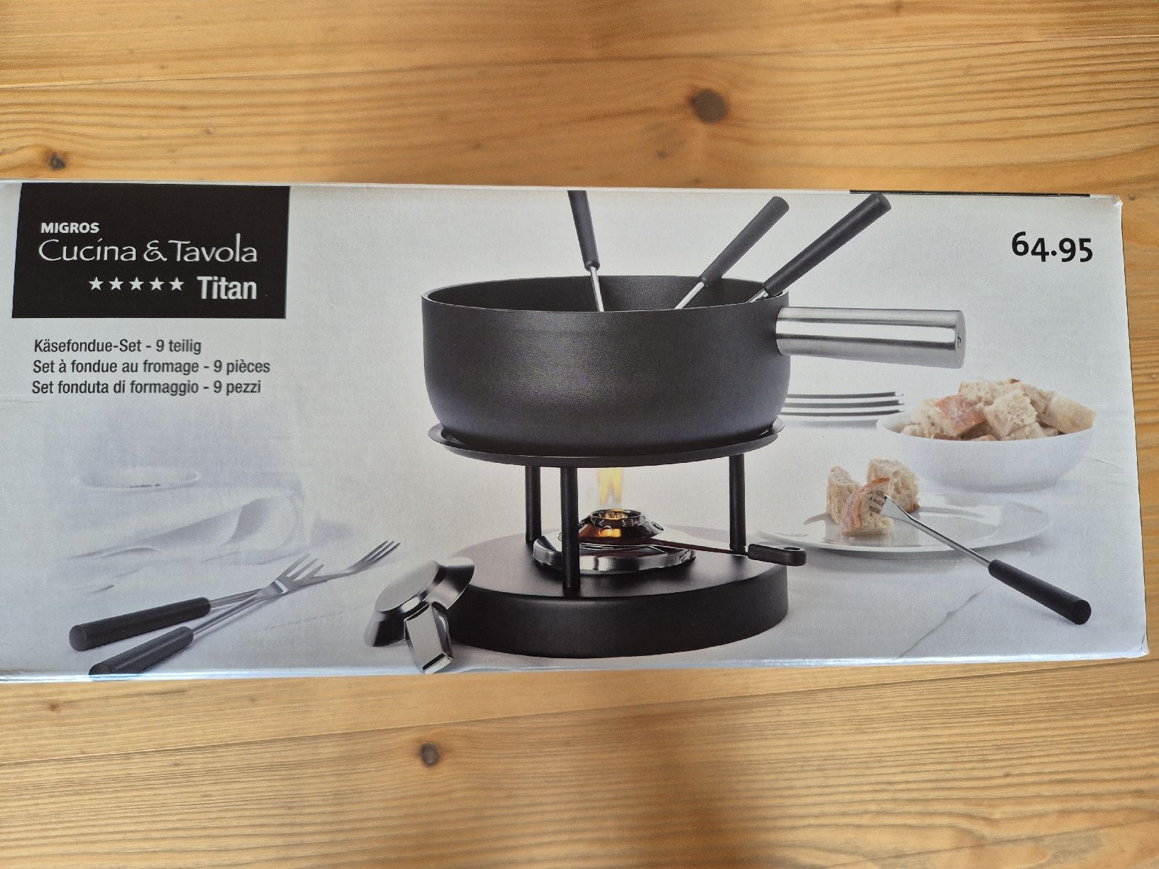 Padelle: Fondue-Set – Nuovo e nell'imballaggio originale da Schaanwald venduto da Gismo034 2