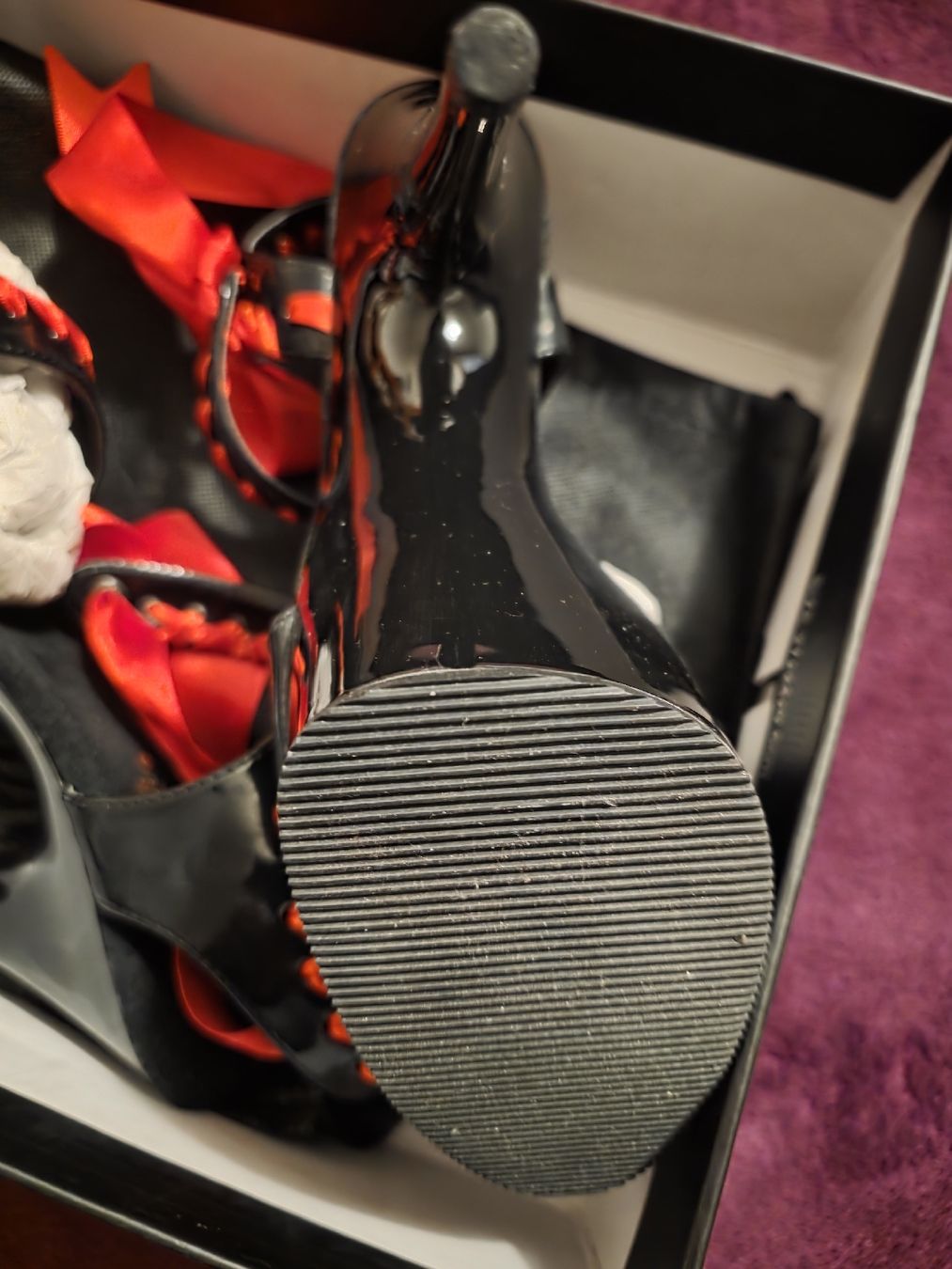 Scarpe da donna: Sandales Pleaser noir et rouge taille 37 – Nuovo (secondo la descrizione) da Corcelles-Payerne venduto da Shielddd 2