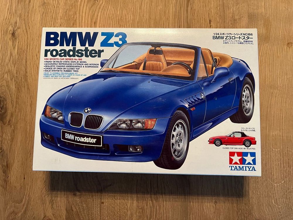 Tamiya BMW Z3 Roadster 1:24 24166 | Acheter sur Ricardo