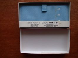 50th Vintage hellblaues Portemonnaie Lady Buxton