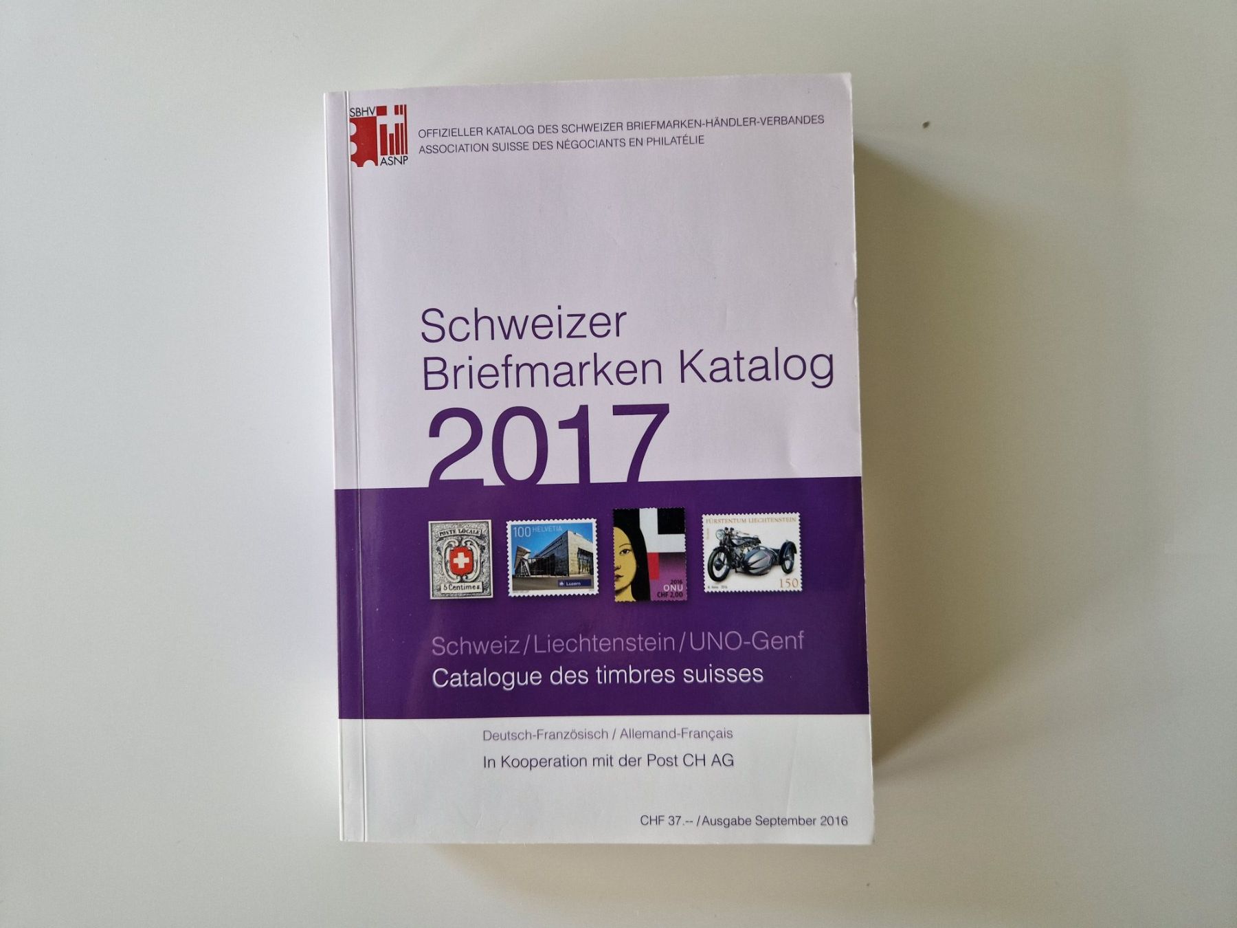 Libri: Schweizer Briefmarken Katalog 2017 – Usato da Eglisau venduto da vomdings