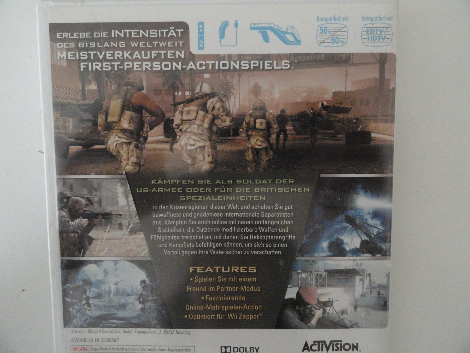 Nintendo Spiele: CALL of DUTY -Modern Warfare- – Gebraucht aus Reinach BL von studii100 2