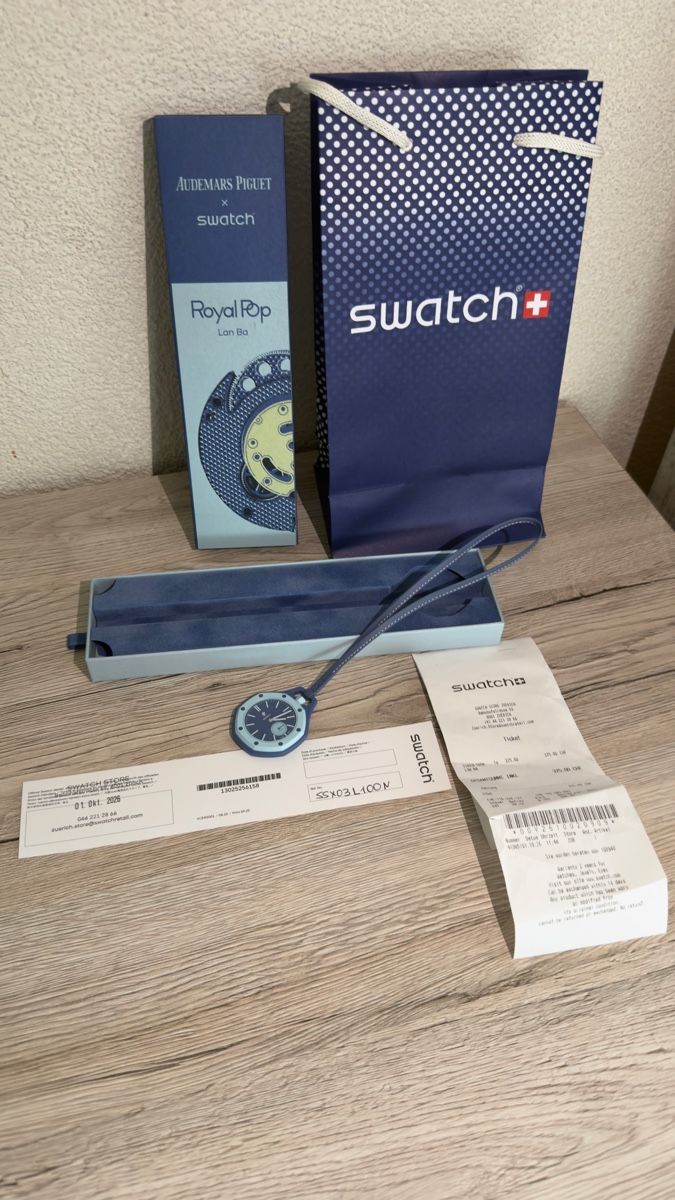 Swatch Montres: Royal Pop Lan ba Swatch x AP – Neuf (Voir description) à Glattpark(Opfikon) par SoniaMaccarrone 5