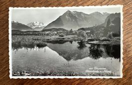 Postkarte Thunersee mit Blüemlisalp und Niesen