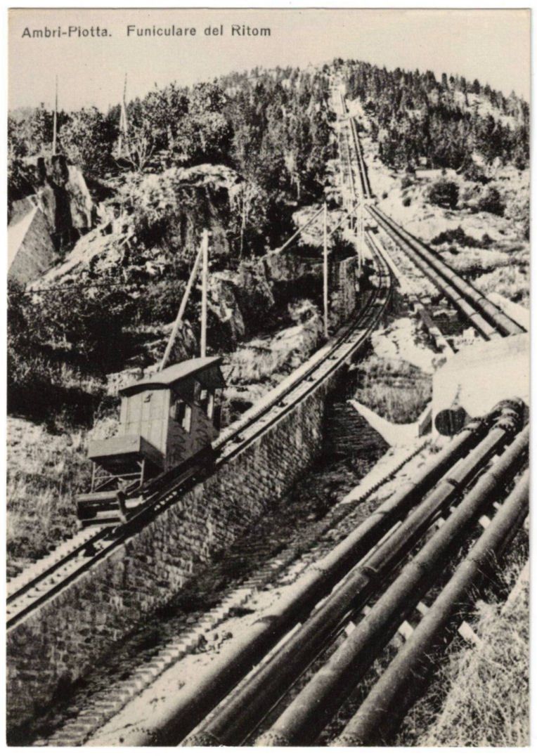 Cartoline postali: Piotta - Standseilbahn Ritom – Usato da Binningen venduto da Mountainrider