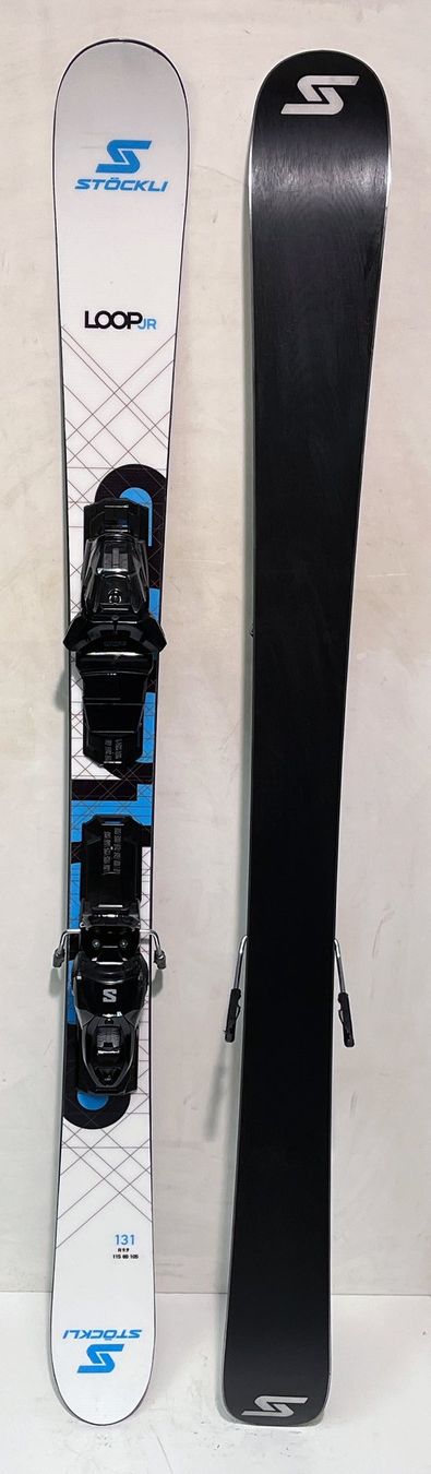 Stöckli Skis: Stöckli LOOP JR    131 cm; eine Saison gebraucht mit Holzker – Gebraucht aus Brüttisellen von SkiverkaufStepan 1
