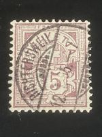 Wertzeichen 15 Vollstempel Richterswil