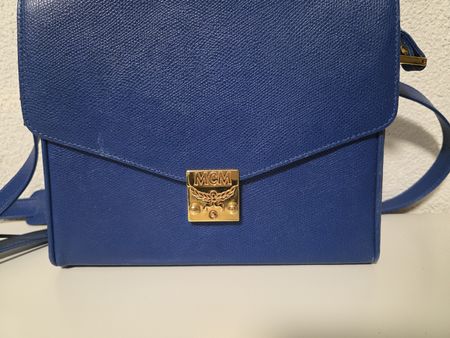 MCM Handtasche in Blau - Edles Accessoire für den Sommer!