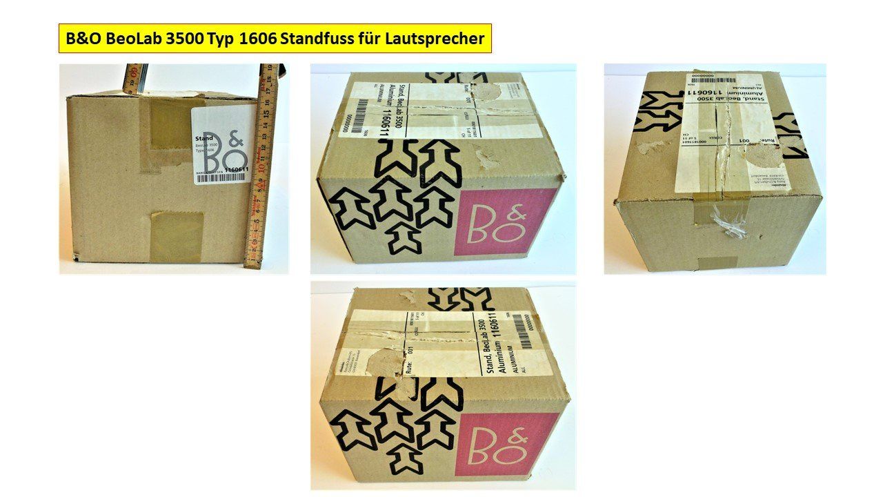 Supporti a parete: B&O BeoLab 3500 Type 1606 Standfuss (2) – Nuovo e nell'imballaggio originale da Murgenthal venduto da B.StM 8