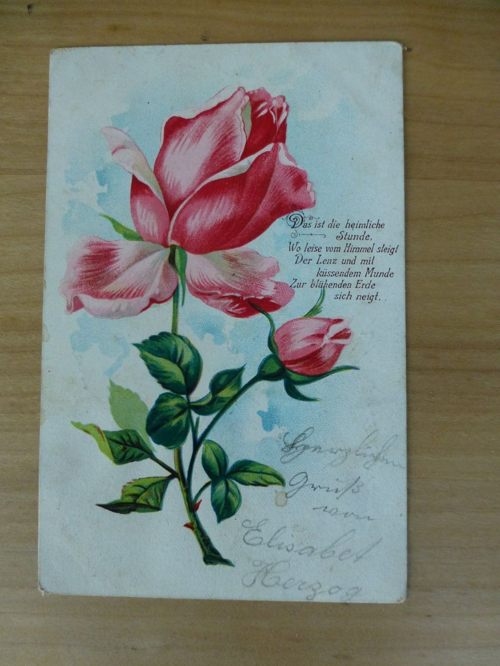 Cartoline postali: Oensingen Balkenstempel 1905, auf Ansichtskarte – Usato da Bettlach venduto da 1saurer 1